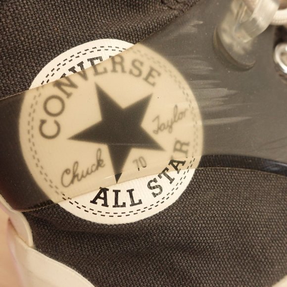 CONVERSE KIM JONES Sneakers Black Chuck 70 Storm Utility Hi Streetwear M‎ 8 W 10 - Picture 4 of 16
